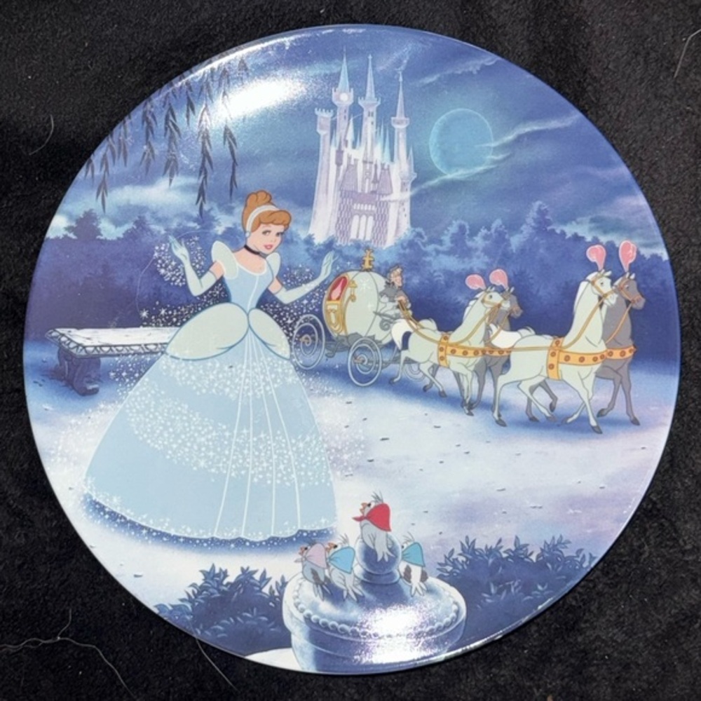 Disney Cinderella Knowles Collector Plate "Disney Treasured Moments" Series